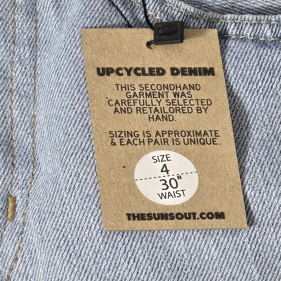 Levi's Light Blue Denim Mini Skirt - Picture 2 of 10